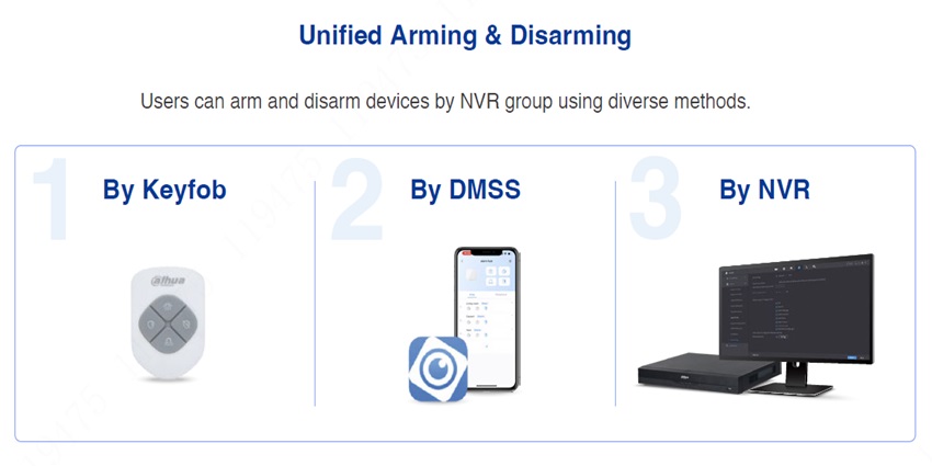 unified arming and disarming